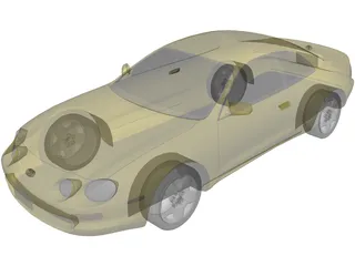 Toyota Celica 3D Model preview