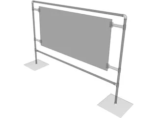 Graphics Display Panel 3D Model preview