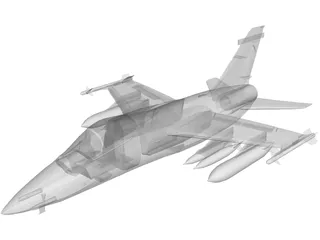 Embraer AMX A1 3D Model preview