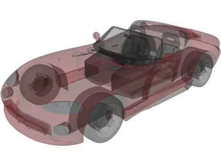Chrysler Viper RT10 3D Model preview