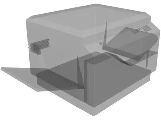 Xerox Copier 3D Model preview