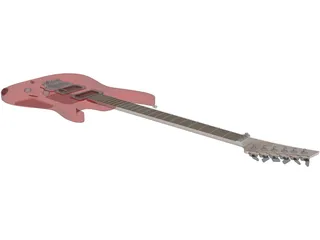 Guitar Electric Jackson DXMG 3D Model preview
