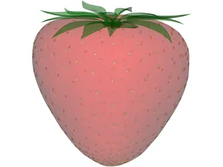 Strawberry 3D Model preview