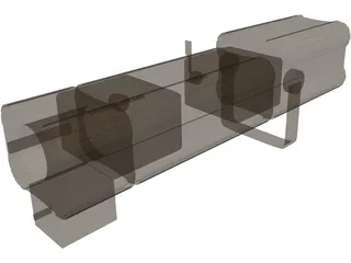 Spotlight Chaser 3D Model preview
