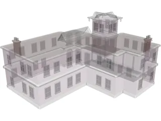 House Victorian 3D Model preview