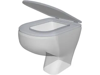 Toilet WC 3D Model preview