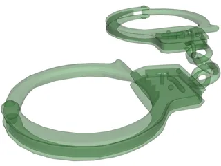Handcuffs 3D Model preview