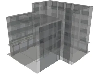 Building Train 3D Model preview