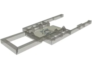 Louvre Pyramide 3D Model preview