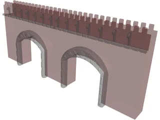 Archway Twin 3D Model preview