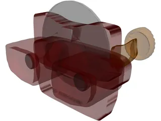 Stereoscope 3D Model preview