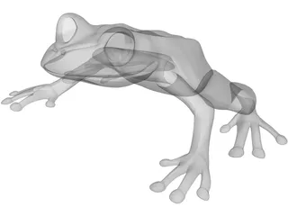 Frog 3D Model preview