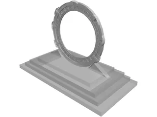Stargate 3D Model preview