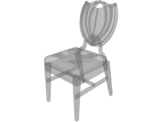 Chair Aluminum 3D Model preview