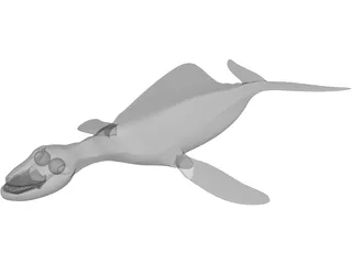 Whalefrog 3D Model preview