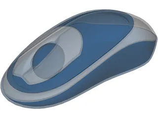 Mouse Computer Cordless 3D Model preview