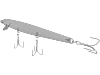 Fishing Lure 3D Model preview