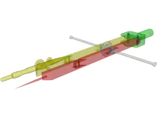 Beam Compass 3D Model preview