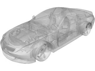 BMW M6 3D Model preview