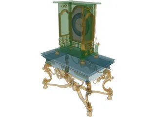Clock 3D Model preview