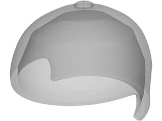 Military Helmet 3D Model preview