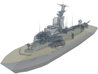 Mine Destroyer 3D Model preview