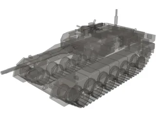 Tank 3D Model preview