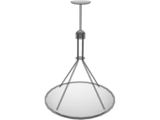 Light Modern Fixture Metropolitan 3D Model preview