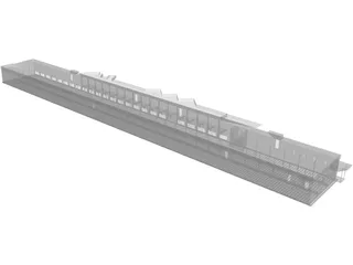 Building Warehouse 3D Model preview