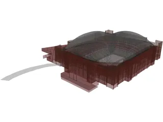 American Airlines Center Stadium [AAC] 3D Model preview