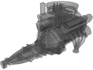 Chevrolet Chevelle Engine 3D Model preview