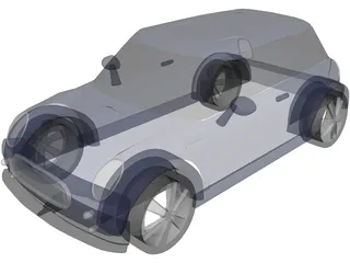 Mini Cooper [Tuned] 3D Model preview