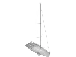 Bavaria 40C Cruiser Yacht 3D Model preview