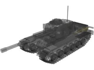 Centurion Mk5 3D Model preview