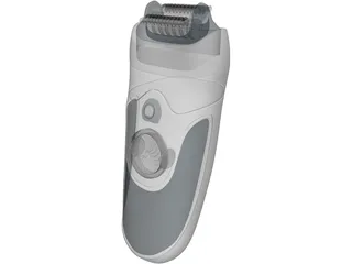 Brawn Silk Epilator 3D Model preview