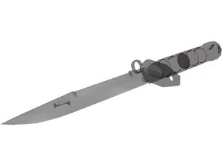Knife 3D Model preview