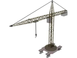 Crane 3D Model preview