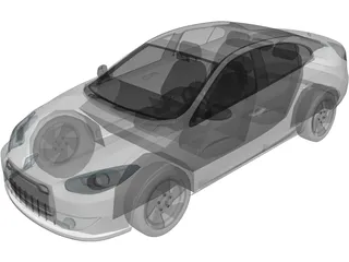 Renault Fluence (2011) 3D Model preview