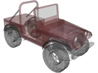 Jeep Renegade 3D Model preview
