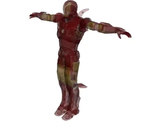 Iron Man [Rigged] 3D Model preview