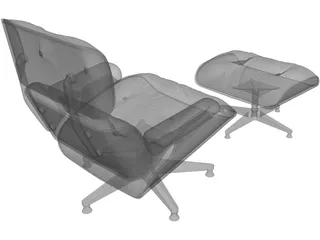Barcelona Chair 3D Model preview