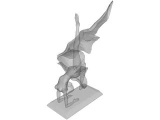 Figurine Statue 3D Model preview