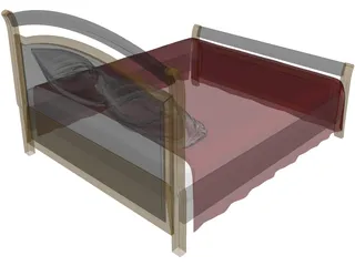 Bed 3D Model preview