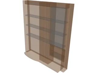 Wardrobe 3D Model preview