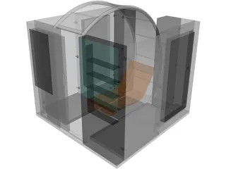 Stand SPA Folding Portable 3D Model preview