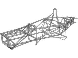 Formula Sena Frame 3D Model preview