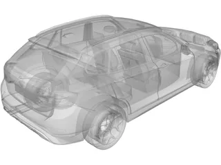 BMW X1 E84 (2013) 3D Model preview