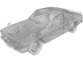 Nissan Skyline 2000GT-R 3D Model preview