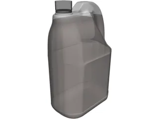 Plastic Tank 3D Model preview