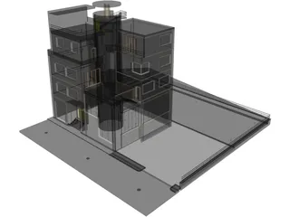 Maison Martel - Paris, France 3D Model preview